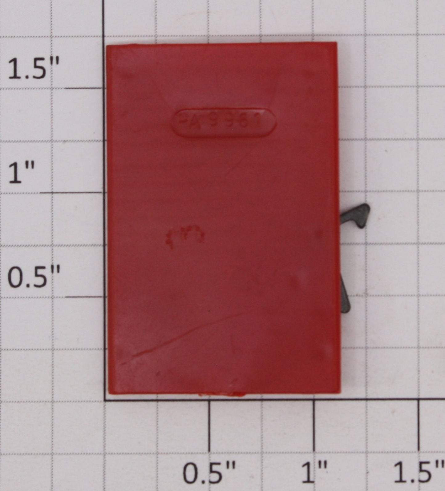 American Flyer 48306-22 Red Seaboard Boxcar Door with Latch Fits 734