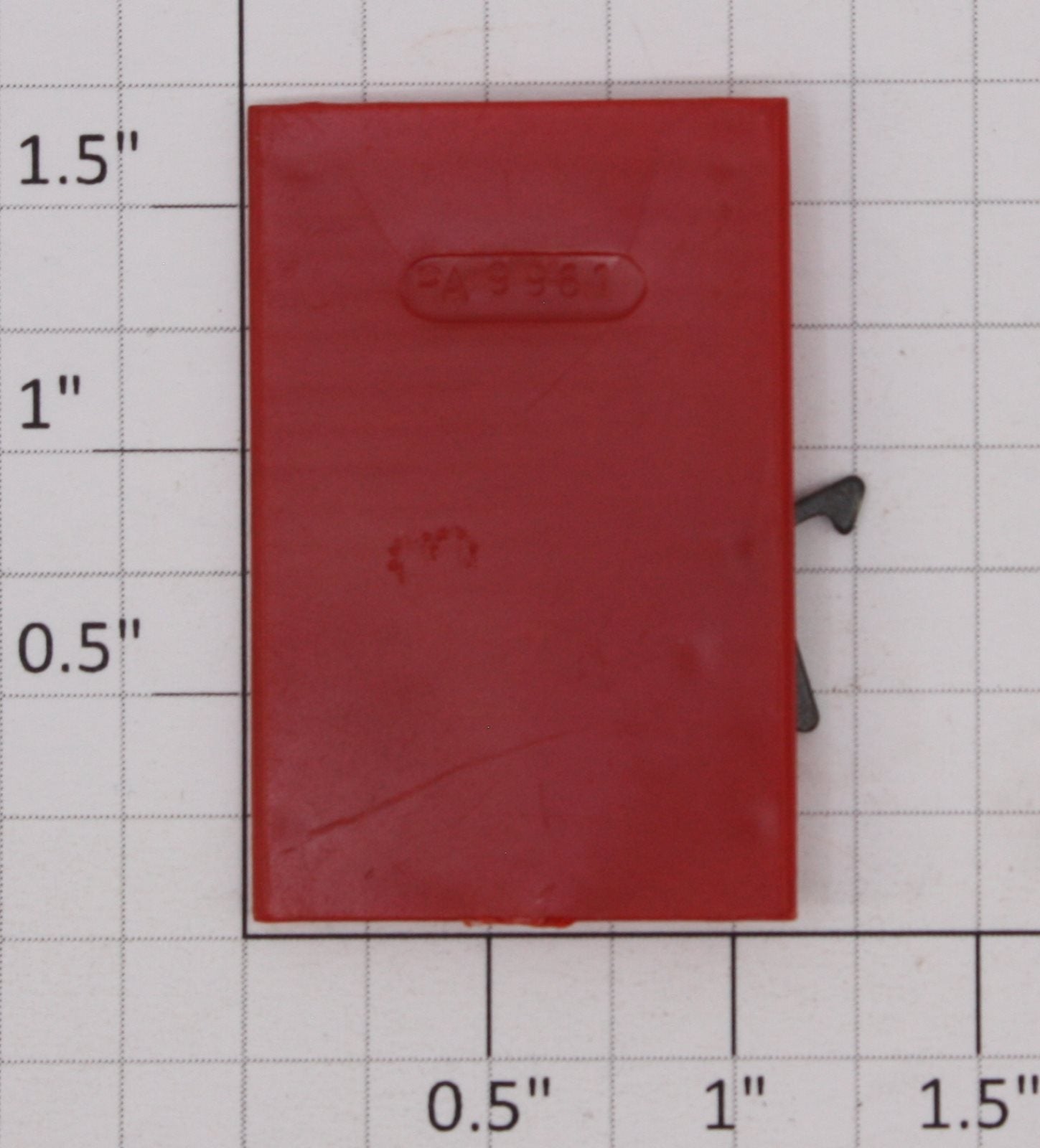 American Flyer 48306-22 Red Seaboard Boxcar Door with Latch Fits 734