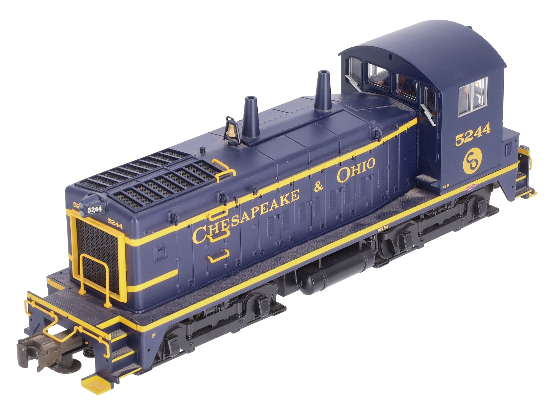 Atlas 6127-2 O C&O SW-9 Diesel Locomotive #5244 - 3 Rail LN/Box