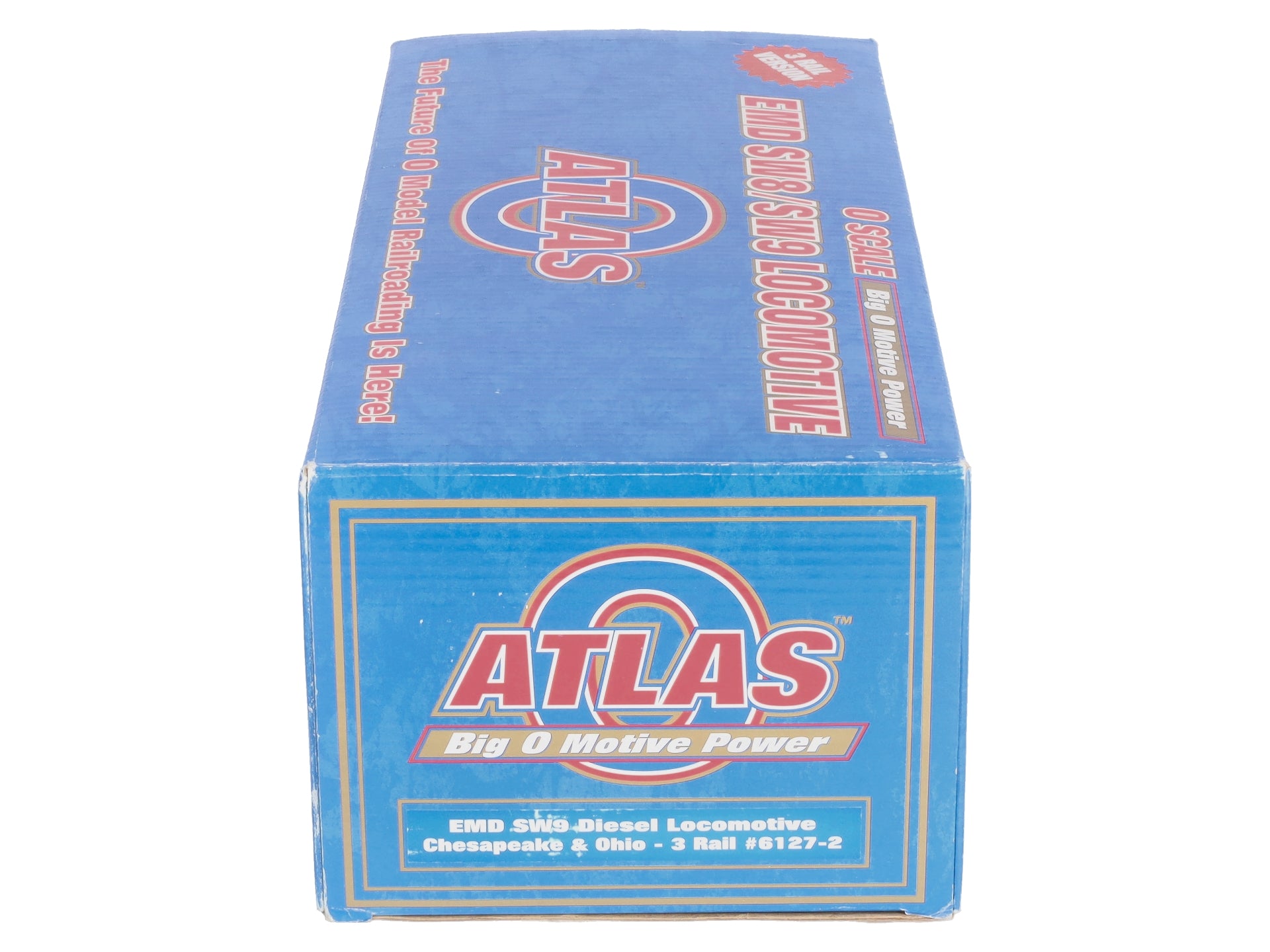 Atlas 6127-2 O C&O SW-9 Diesel Locomotive #5244 - 3 Rail LN/Box