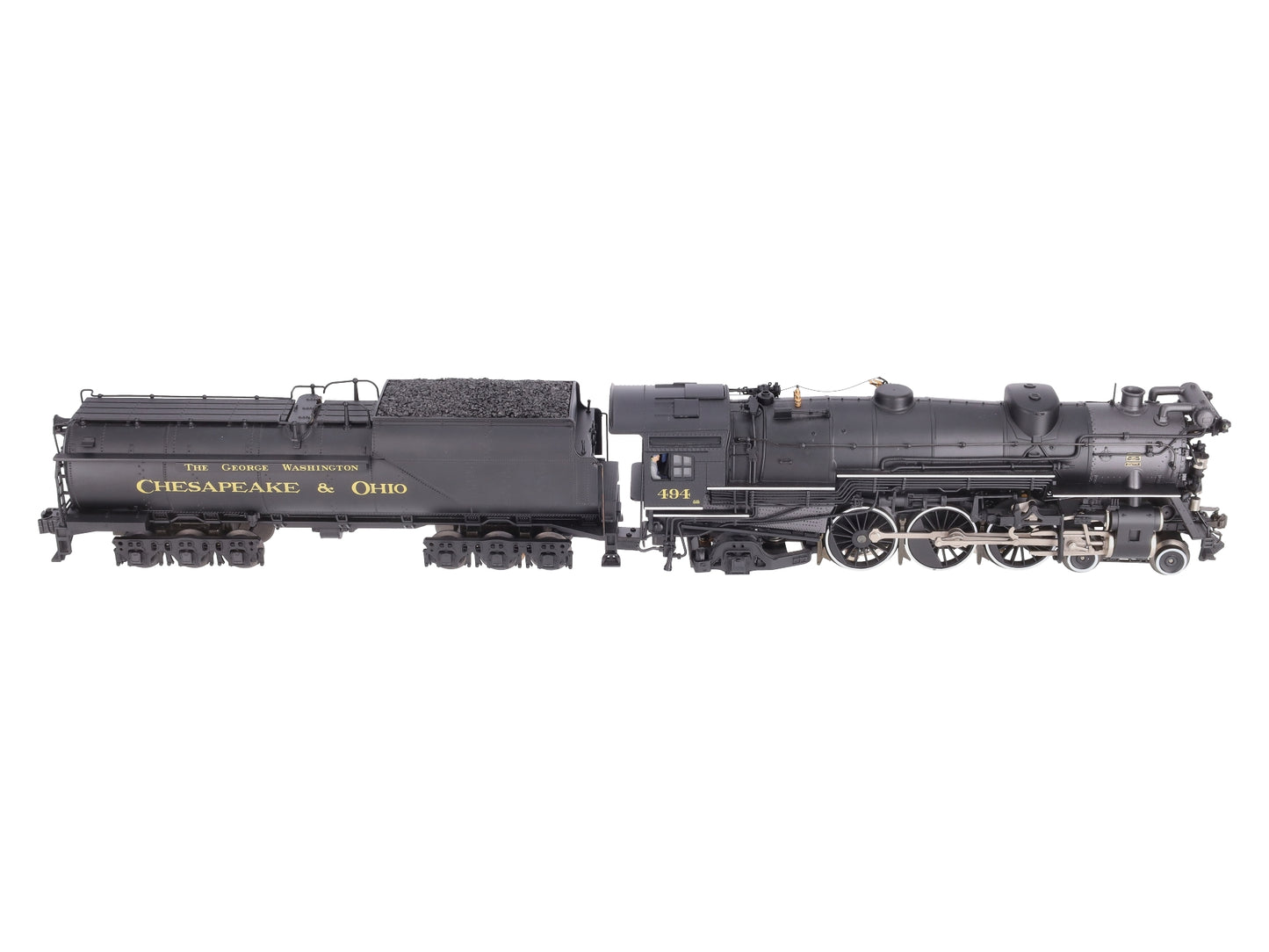 Lionel 6-11108 O Chesapeake & Ohio F-19 4-6-2 Pacific V2 Steam Locomotive #494