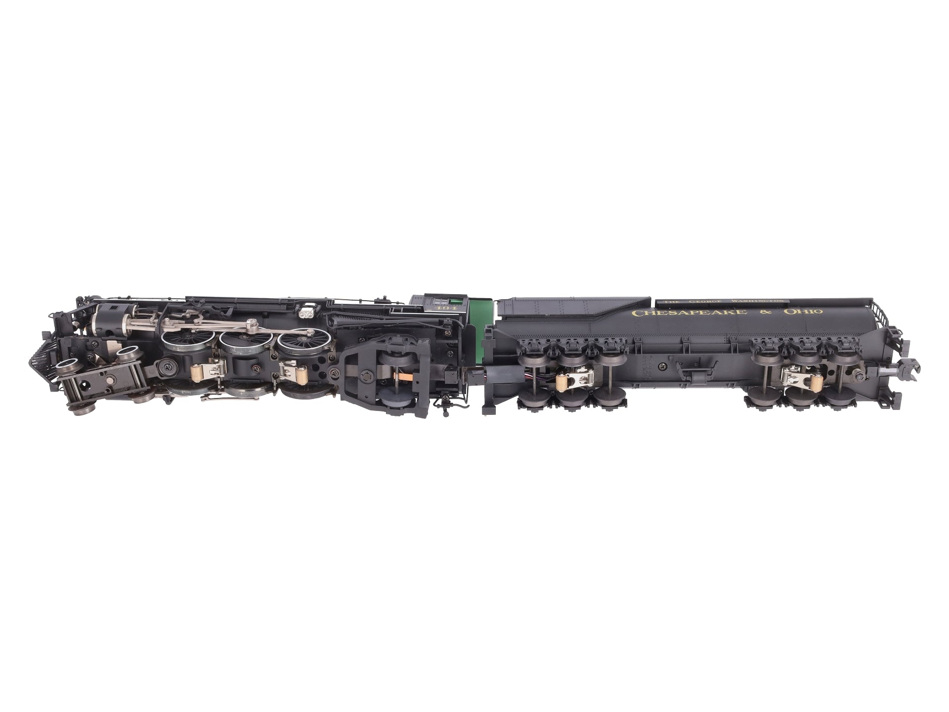 Lionel 6-11108 O Chesapeake & Ohio F-19 4-6-2 Pacific V2 Steam Locomotive #494