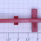Lionel 455-98 Red Walking Beam with Counterweight
