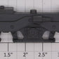 Lionel 18229-88 Southern Pacific SD-40 Gray Left Hand Diecast Side Frame