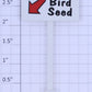 Lionel 12955-70 Ambush Shack "Free Bird Seed" Sign