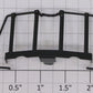 Lionel 18257-6 BNSF Dash-9 Dark Green Front Railing