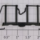 Lionel 18257-6 BNSF Dash-9 Dark Green Front Railing