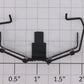 Lionel 18257-6 BNSF Dash-9 Dark Green Front Railing