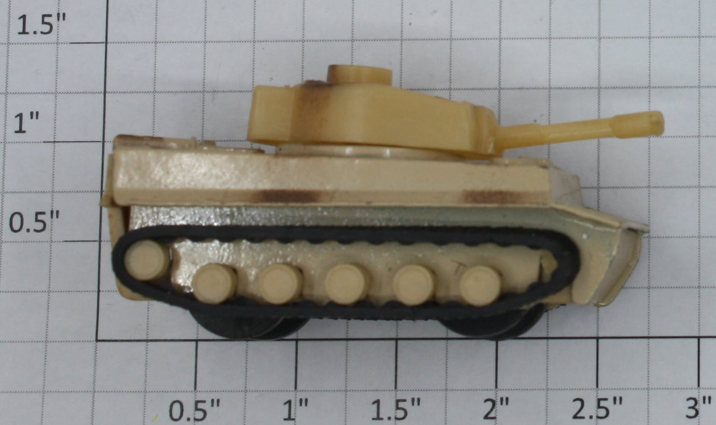 American Flyer 6408508010 S Scale Camouflaged German Army Tank