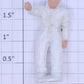Lionel 362-73 Large White Barrel Loader Figure with Painted Face and Hands