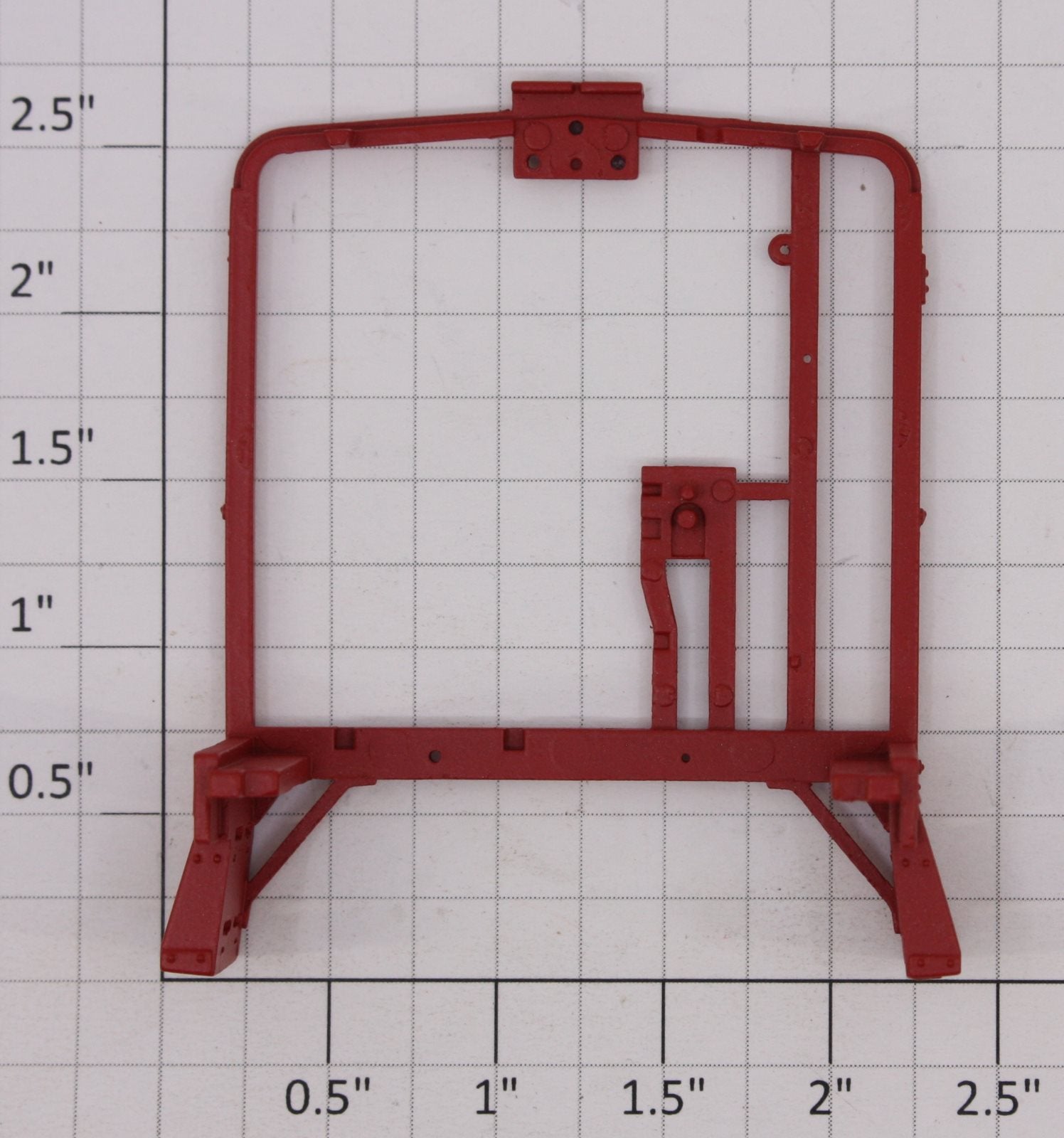 Lionel 17647-35 I-12 Die-Cast Red Caboose End Rail