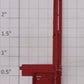 Lionel 17647-35 I-12 Die-Cast Red Caboose End Rail
