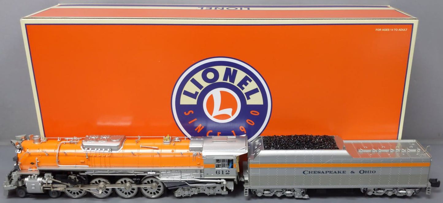 Lionel 2331100 O Gauge C&O "The Chessie" LEGACY Greenbrier Steam Locomotive #612