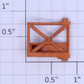 Lionel 3656-79 Left Hand Orange Gate