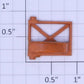 Lionel 3656-79 Left Hand Orange Gate