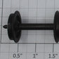 Lionel 18045-210 Commodore Vanderbilt Center Truck Wheel Set
