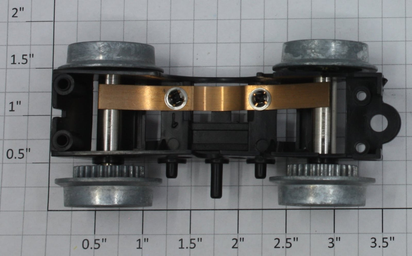 Lionel 28882-102 Starter RS-3 4-Wheel Truck Frame with Wheels