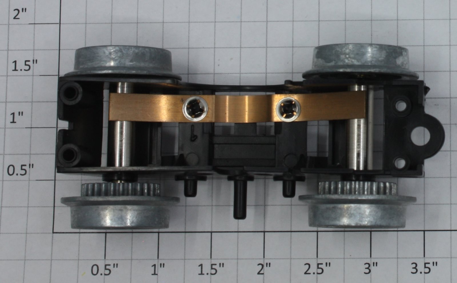 Lionel 28882-102 Starter RS-3 4-Wheel Truck Frame with Wheels