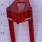 Lionel 28527-127 Red GP-7 #2001 Rear Red Number Board and Lens Insert