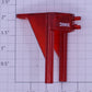 Lionel 28527-127 Red GP-7 #2001 Rear Red Number Board and Lens Insert
