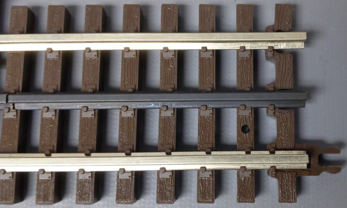 Atlas 6024 O Gauge Nickel Silver Left Hand Remote Switch Turnout #5 NIB