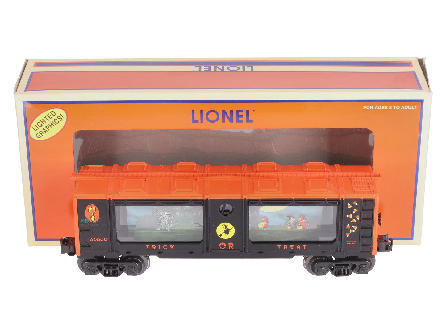 Lionel 6-36830 O Gauge Trick or Treat Aquarium Car LN/Box