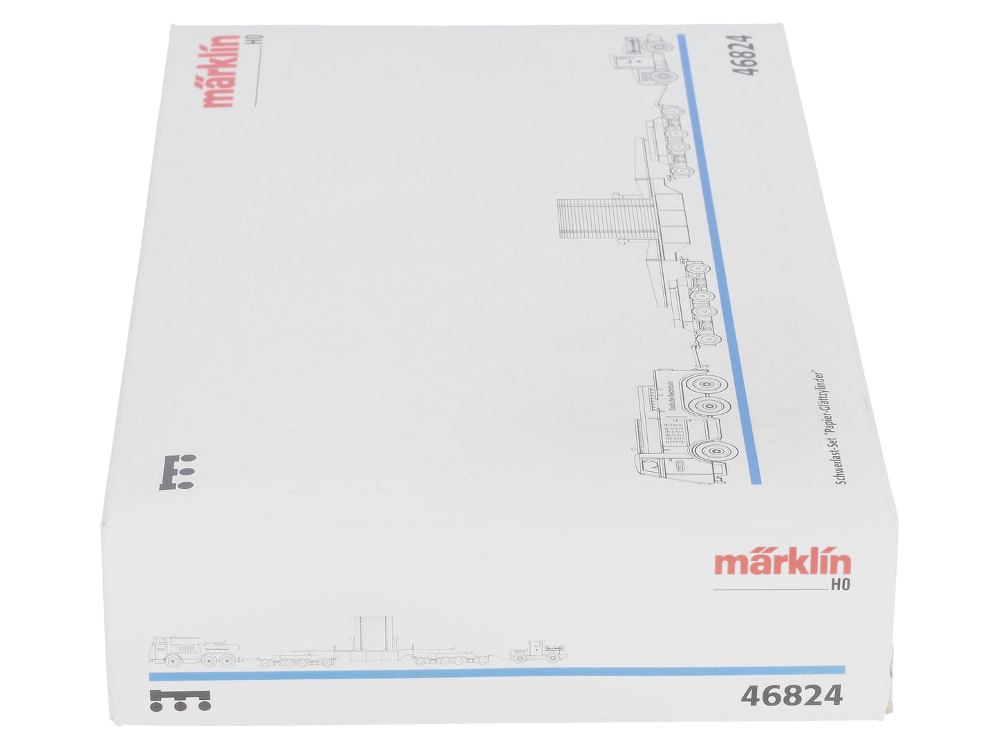 Marklin 46824 HO Scale Paper Glazing Cylinder Heavy Freight Set LN/Box