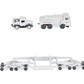 Marklin 46824 HO Scale Paper Glazing Cylinder Heavy Freight Set LN/Box