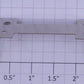 K-Line K4603G-M009 Chrome Plated Passenger Swing Step with Hinges
