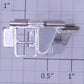 K-Line K4603G-M009 Chrome Plated Passenger Swing Step with Hinges