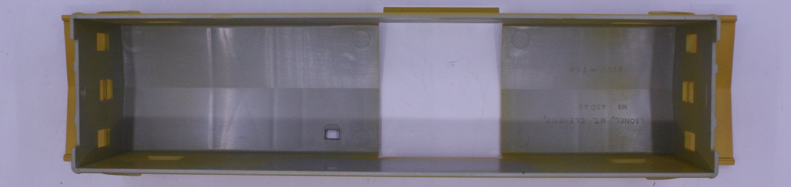 Lionel 19700-7 Chessie System Cupola Caboose Shell without Cupola and Trim
