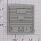 Lionel 52221-14 Gray Multi-Panel Boxcar Door