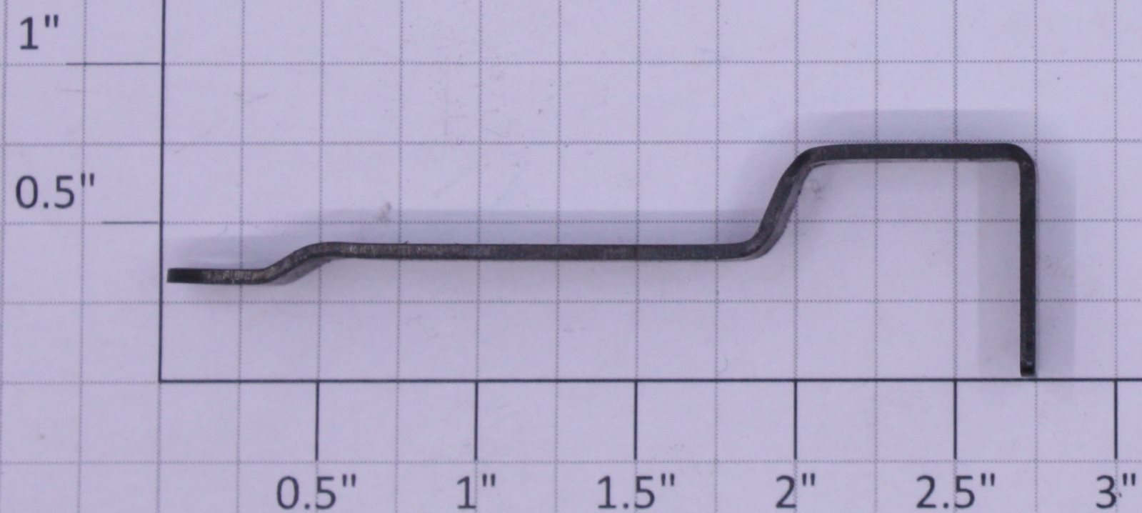 Lionel 2036-15 Blackened Metal Drawbar