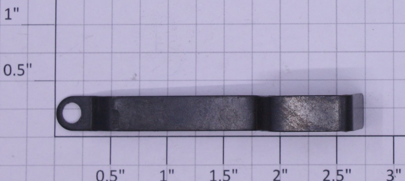 Lionel 2036-15 Blackened Metal Drawbar