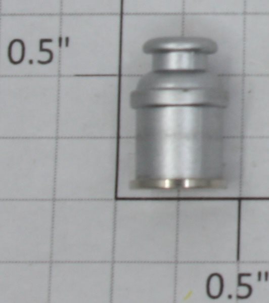 Lionel 9554-70 Plastic Silver Painted Non-Magnetic Milk Can