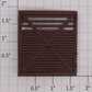 Lionel 19530-24 Red Oxide Left Hand Stock Car Door with Stop Tab