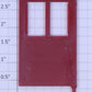 Lionel 145-36 O Gauge Red Automatic Gateman Door