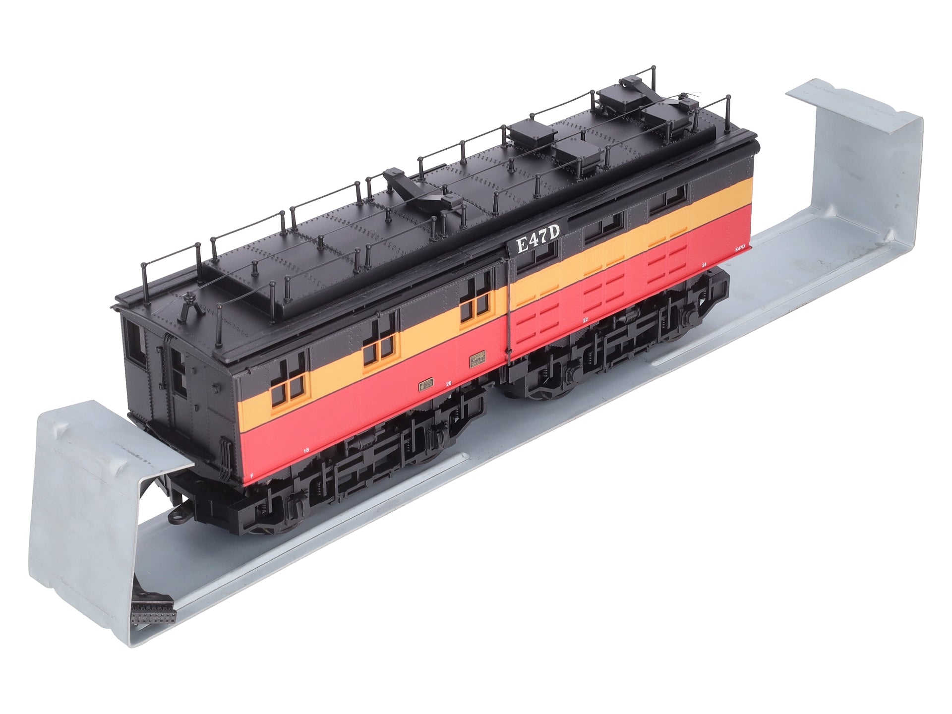 MTH 20-5570-3 O Milwaukee Road Electric Auxiliary Non-Powered B Unit #E47D w/PS2 LN/Box