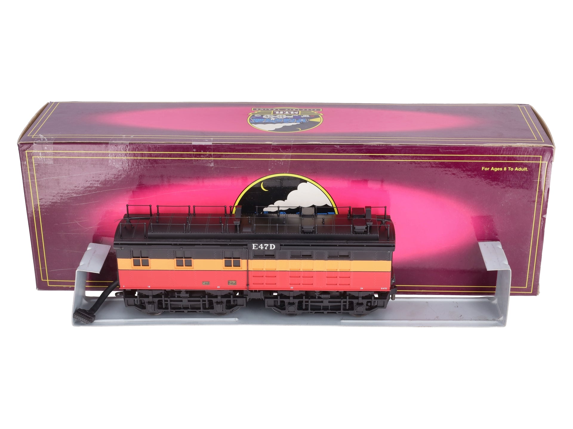 MTH 20-5570-3 O Milwaukee Road Electric Auxiliary Non-Powered B Unit #E47D w/PS2 LN/Box