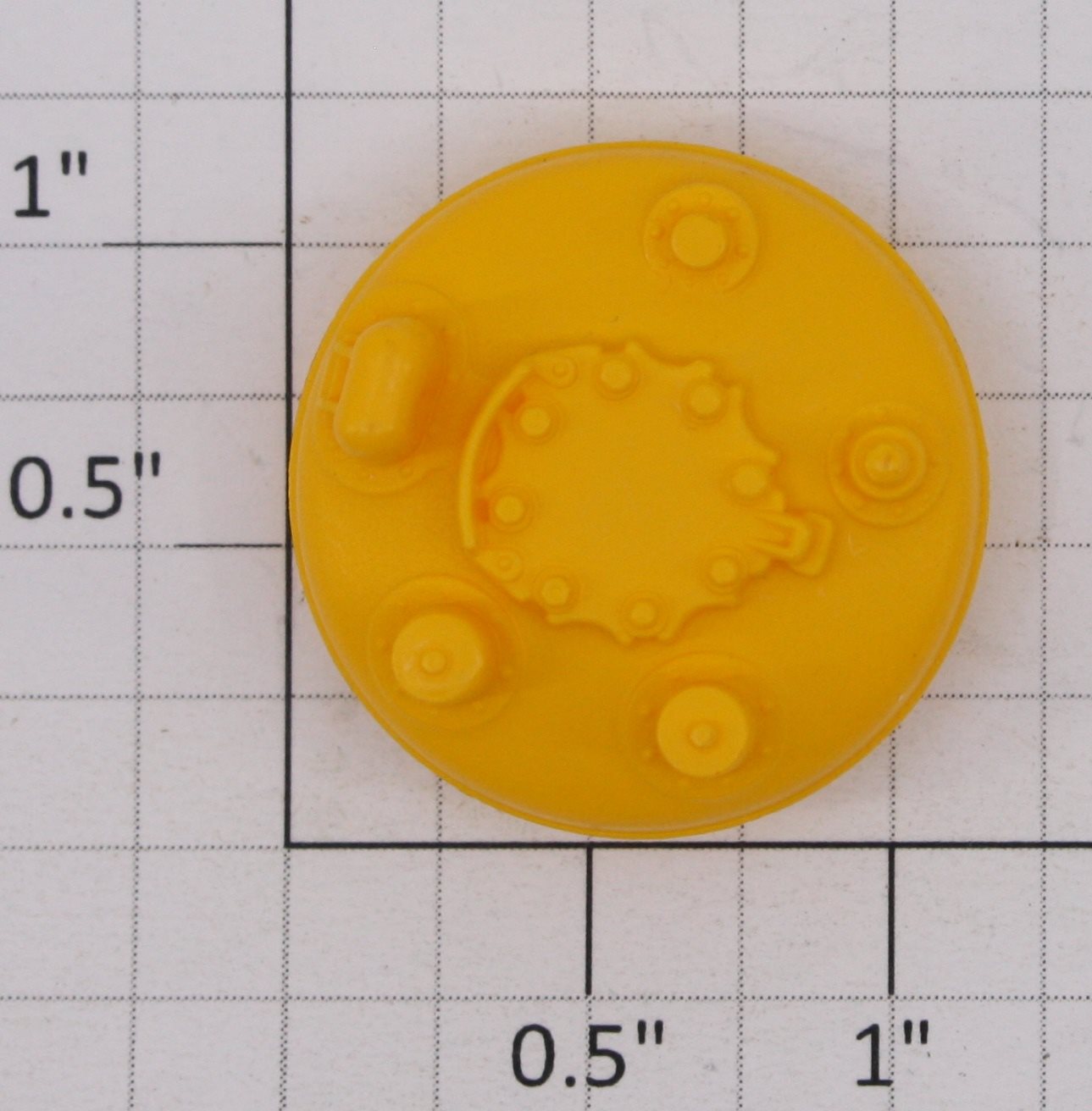 Lionel 16171-44 Alaska Yellow Tankcar Dome Cover
