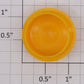 Lionel 16171-44 Alaska Yellow Tankcar Dome Cover