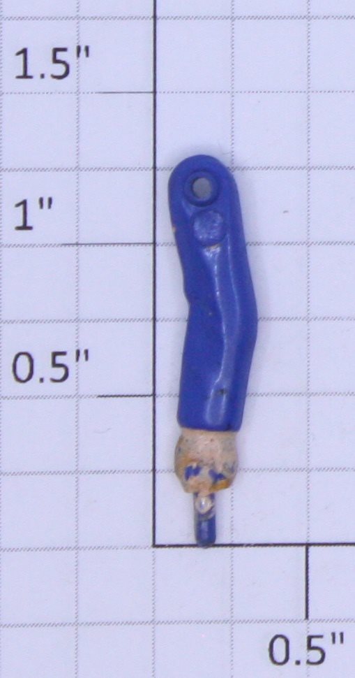Lionel 145-32A Painted Blue Gateman Arm and Hand