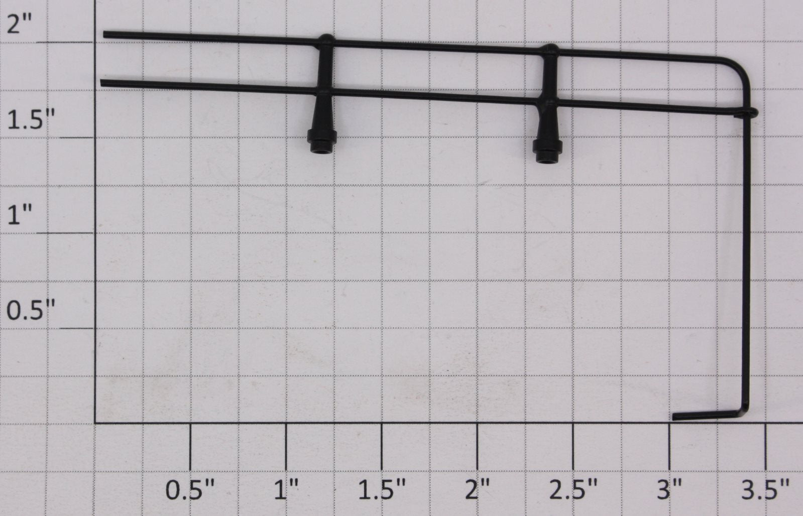 Lionel 18089-11 Camelback Left hand Rear Handrail