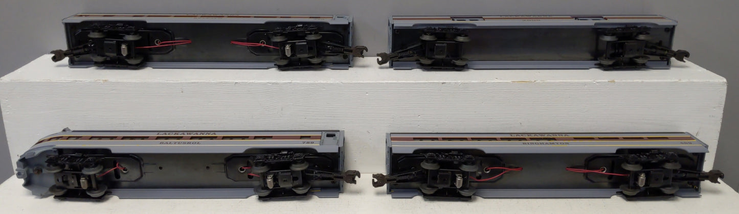 Lionel 6-19130 O Gauge Lackawanna 4-Car Passenger Set LN/Box