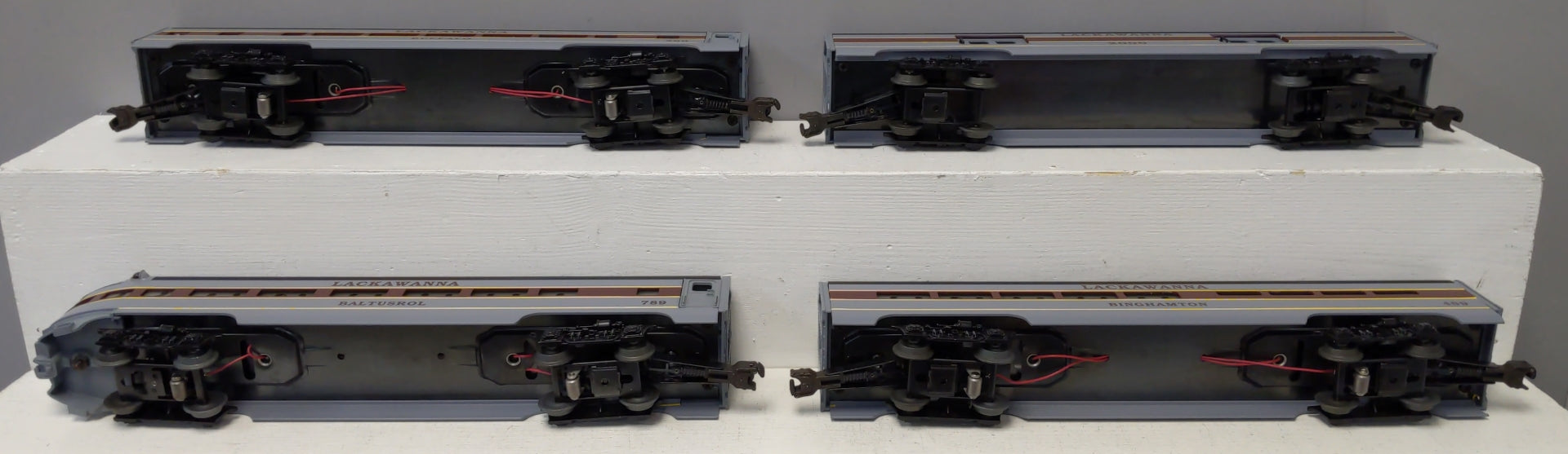 Lionel 6-19130 O Gauge Lackawanna 4-Car Passenger Set LN/Box