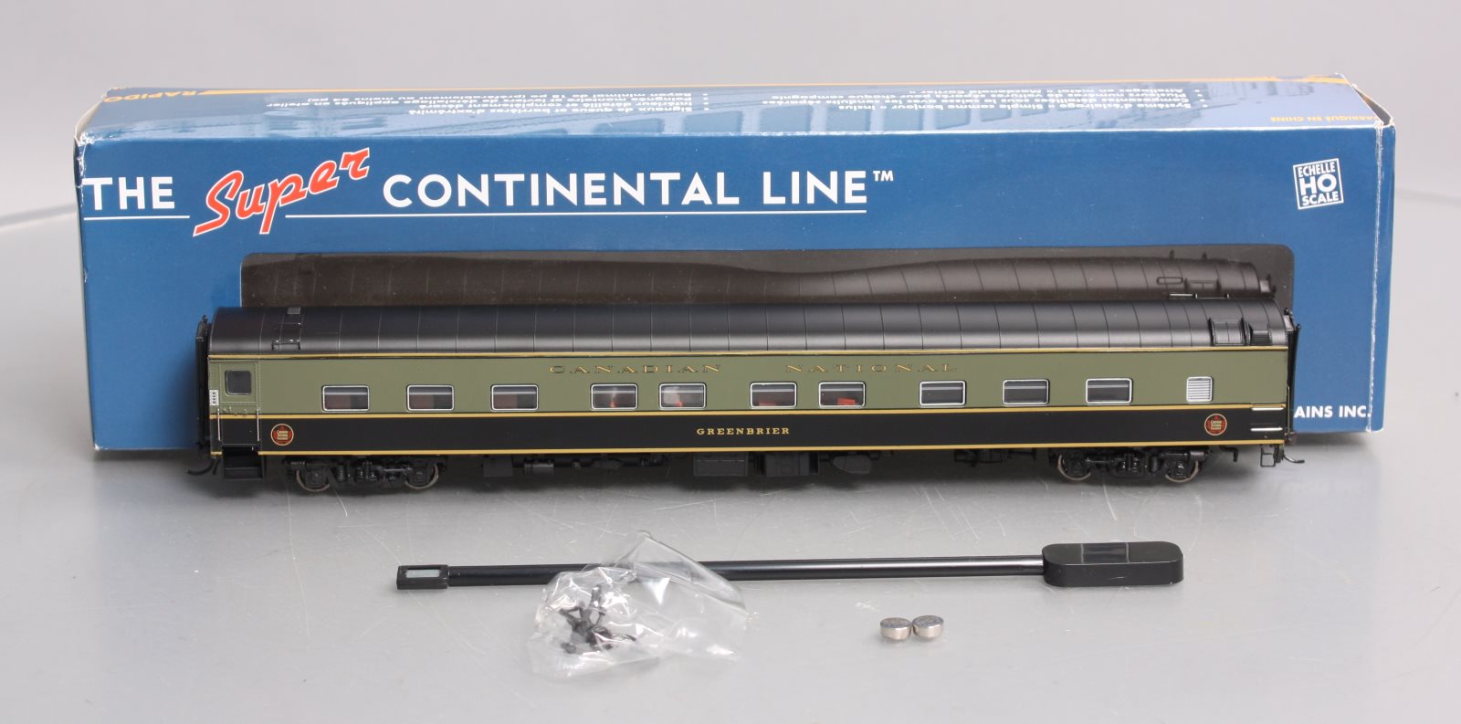 Rapido Trains 113069 HO Canadian National 'Greenbrier' 6-4-6 Sleeper #1178