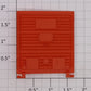 Lionel 9770-12 Northern Pacific Multi-Panel Orange Boxcar Door with Guides