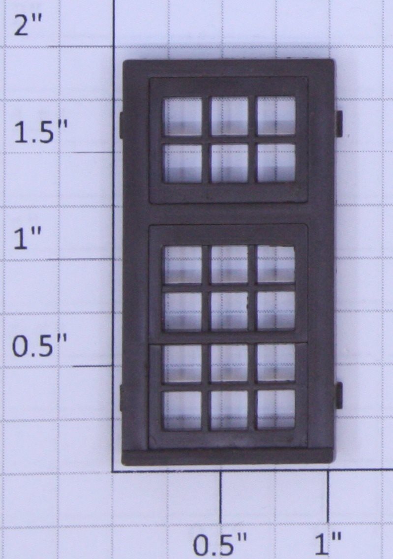 Lionel 132-12B Brown Operating Freight Station Window