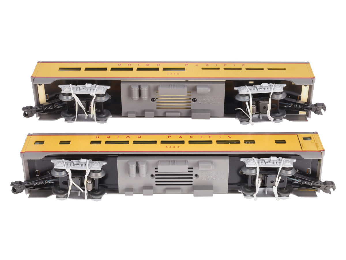 Lionel 6-39194 O Gauge Union Pacific Aluminum Passenger Car (Set of 2) LN/Box