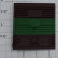 Lionel 12086-14 Brown Multi-Panel Boxcar Door with Green Stripe